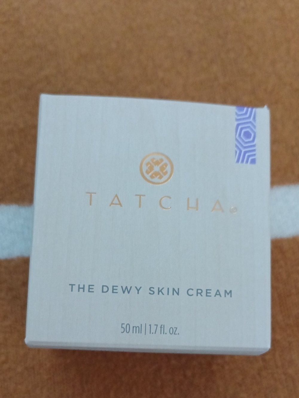 Tatcha Dewy Skin Cream in White and Gold Accents